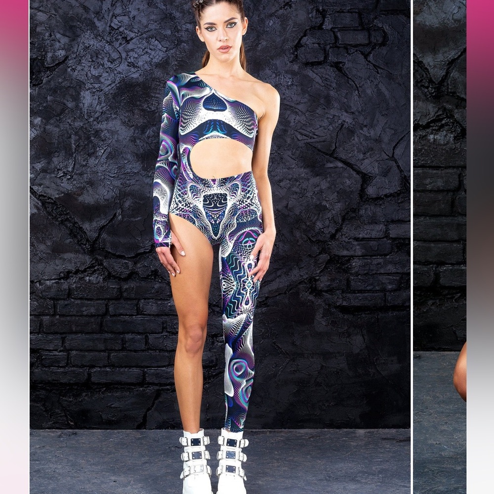Badinka asymmetrical bodysuit